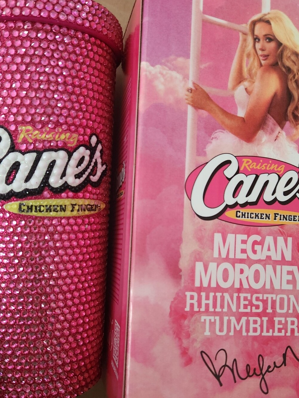 🩷Megan Moroney 'Toxic' Pink Promotional CANES tumbler